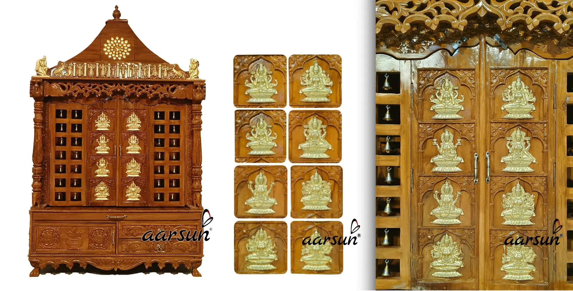 Asthalakshmi Wooden Temple NT-044 View 3