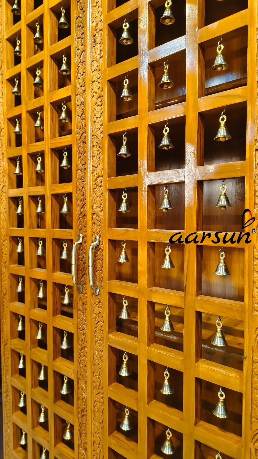 Bell Temple in Teak Wood