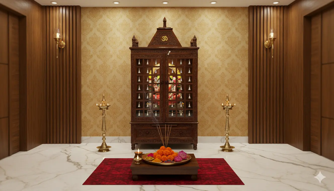 Top design Wooden Mandir YT-144