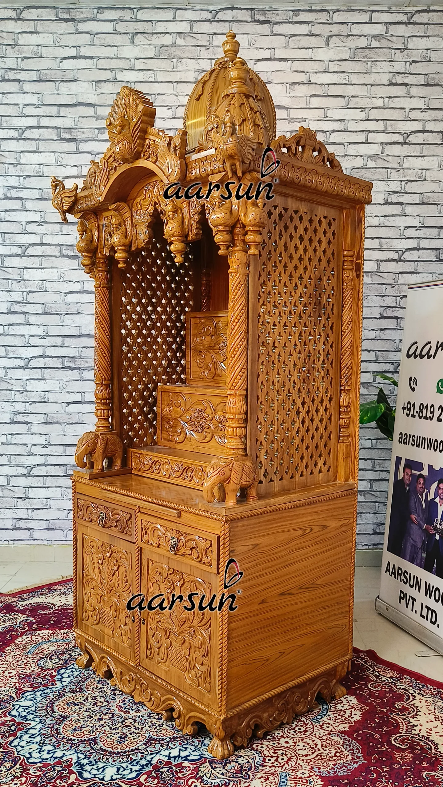 Big Size Wooden Temple Online At Best Price View 5