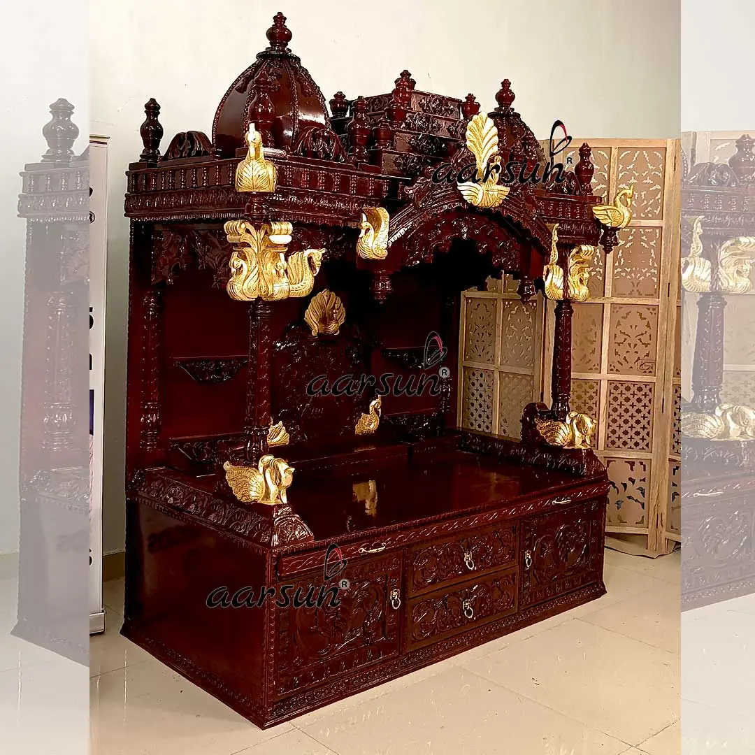 Designer Pooja Mandir for Home YT-707A View 4