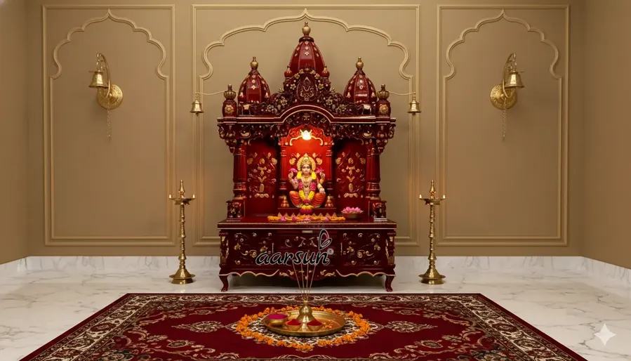 Designer Pooja Temple YT-696 View 2