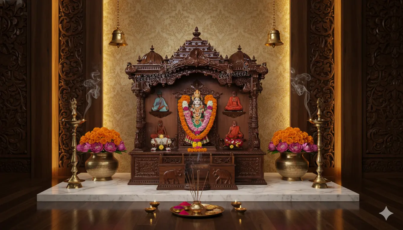 Designer Pooja Temple MNDR-0023