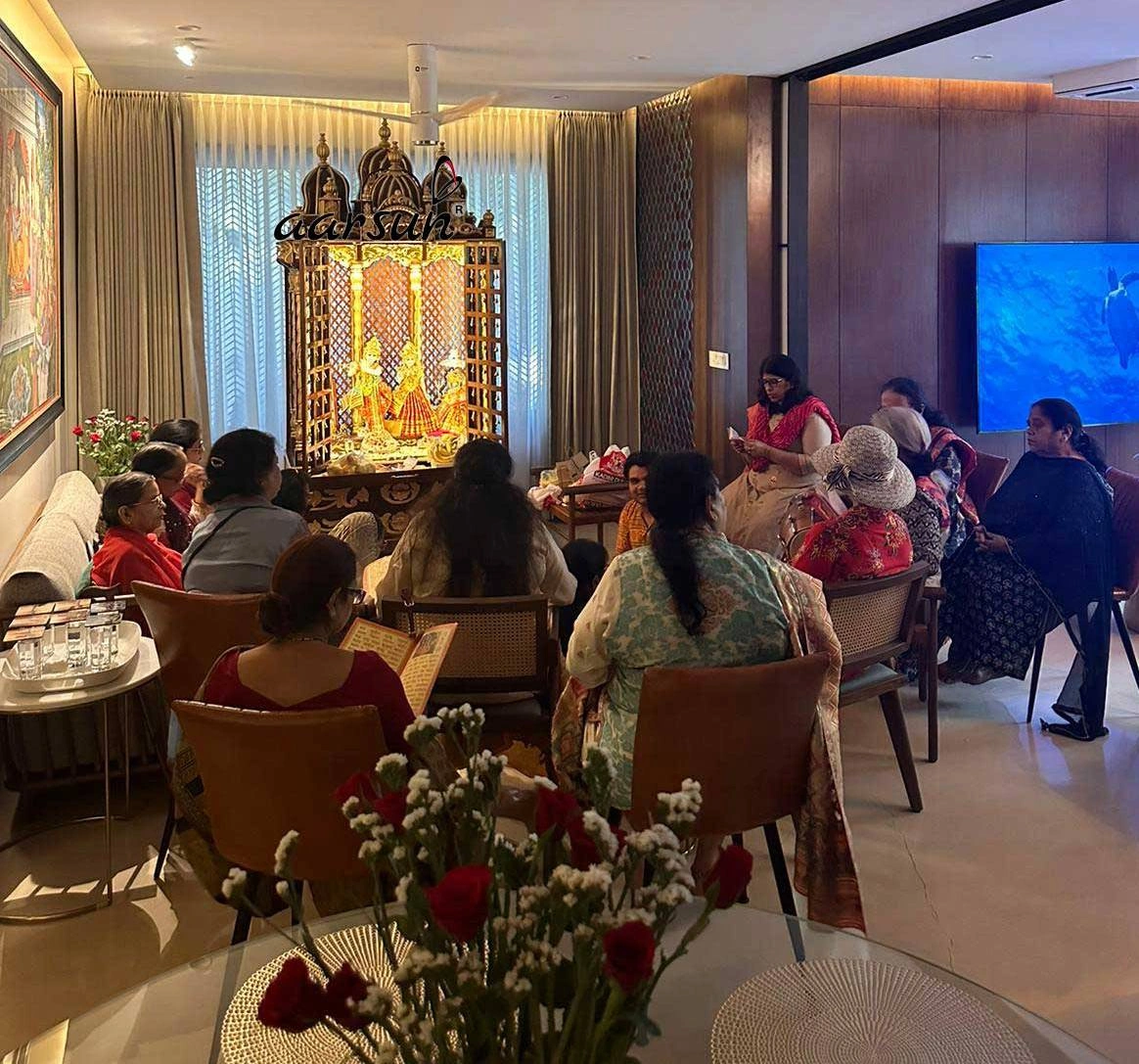 Elegant Handcrafted Wooden Mandir for Home