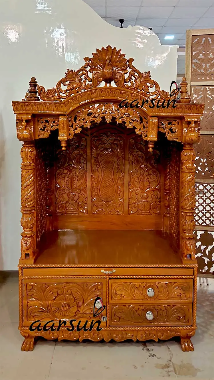 Latest Design Wood Temple for Home YT-592A View 4