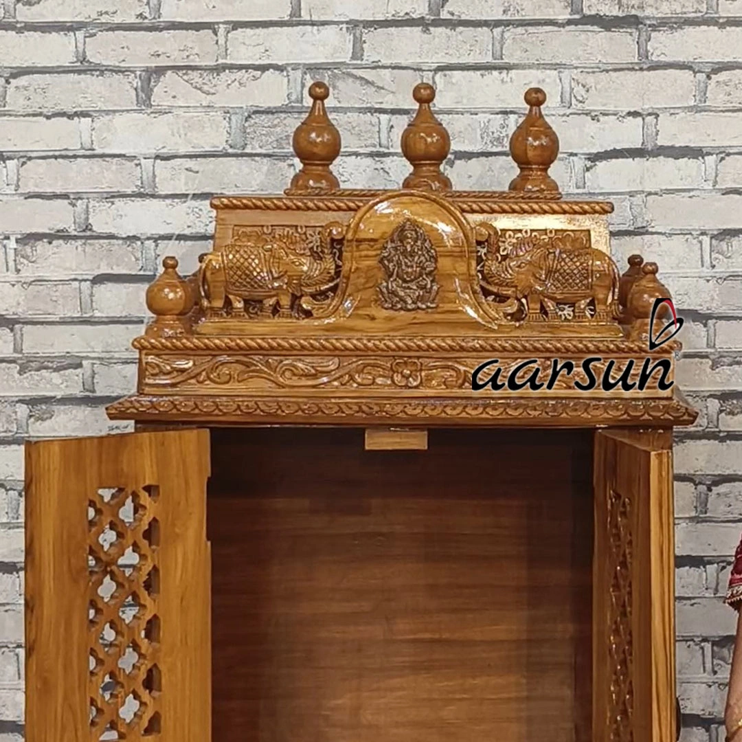 Favourite of Indians Handmade Pooja Mandir View 7