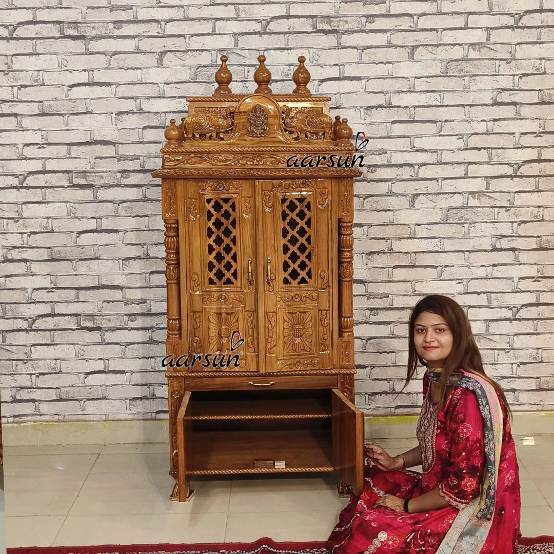 Favourite of Indians Handmade Pooja Mandir View 8