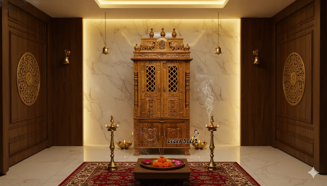 Favourite of Indians Handmade Pooja Mandir