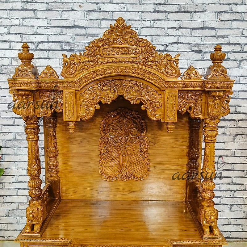 Latest Devghar Design for Home View 5