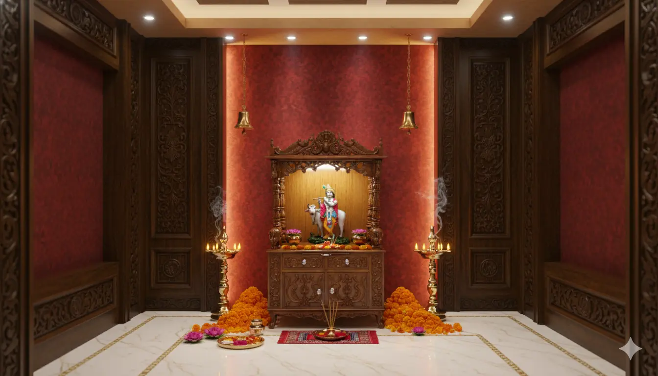 Hindu Pooja Mandir for Home YT-102