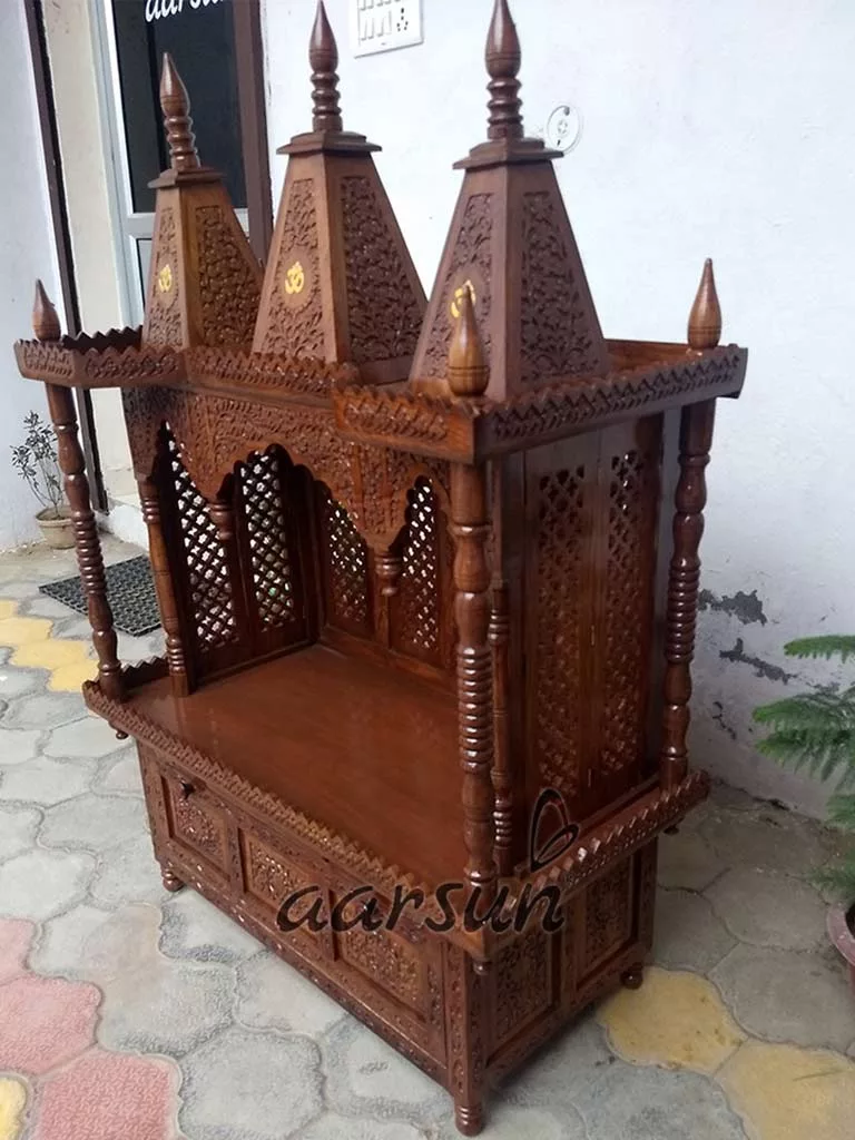 Handmade Pooja Mandir for Home YT-193 View 2