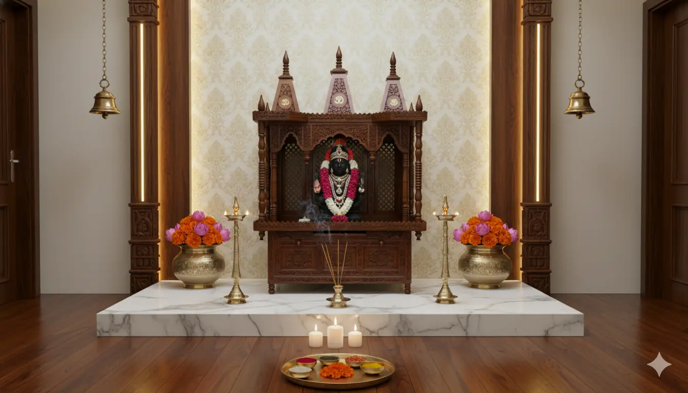 Handmade Pooja Mandir for Home YT-193