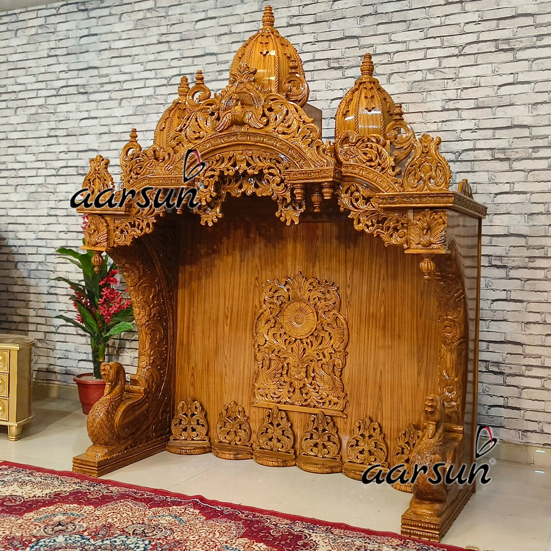 Heavily Carved- Traditional Grand Temple Design YT-1091 View 4