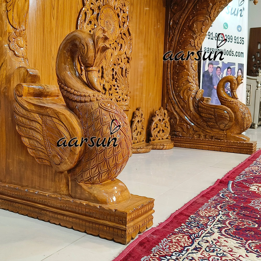 Heavily Carved- Traditional Grand Temple Design YT-1091 View 5