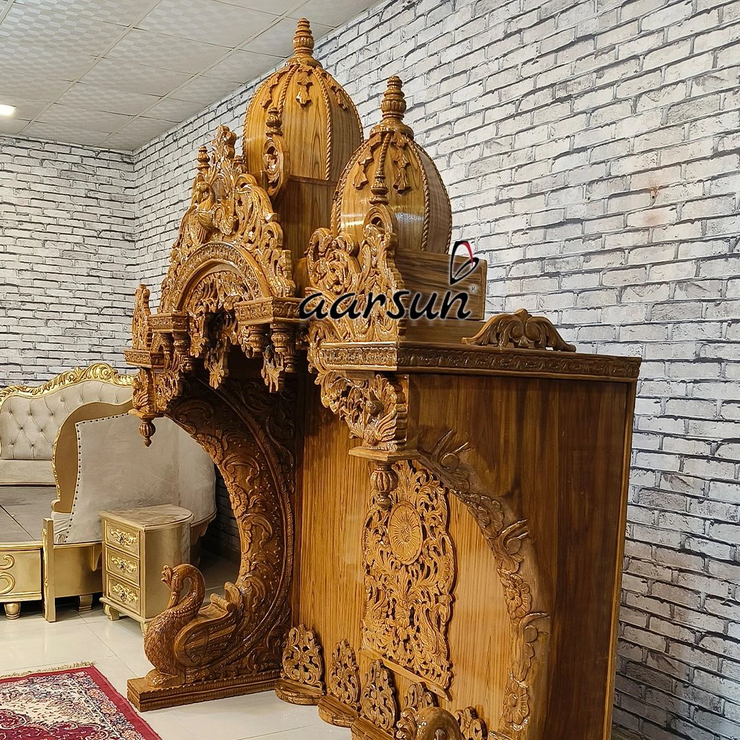Heavily Carved- Traditional Grand Temple Design YT-1091 View 10
