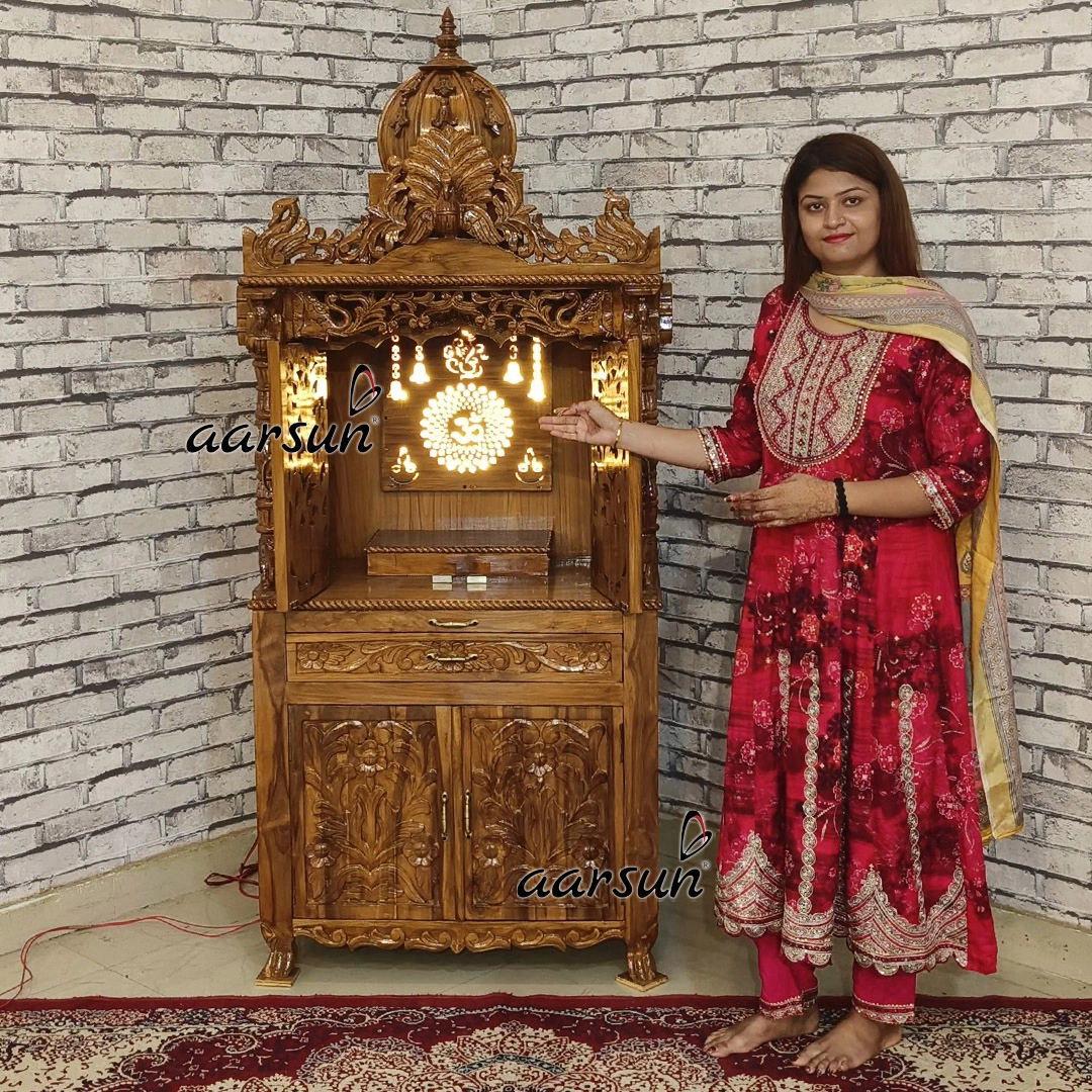 Kalash With LED Light Puja Mandir View 7