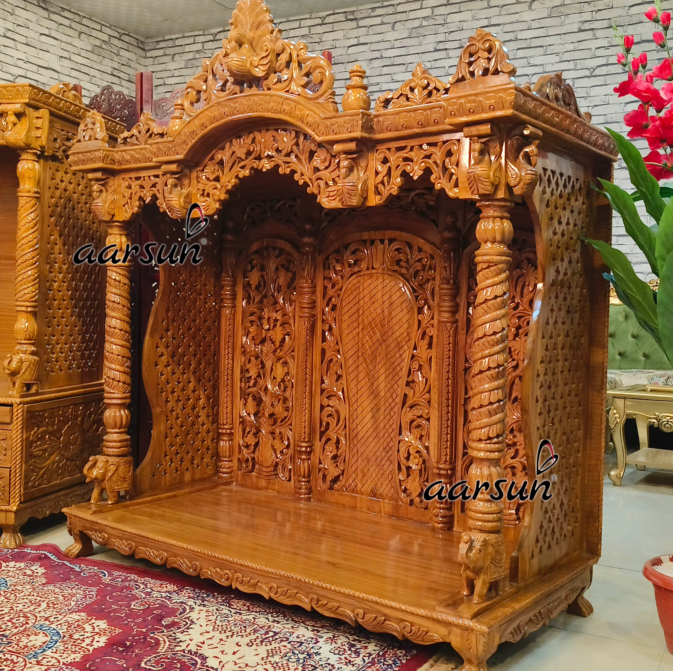 Laddu Gopal ji Mandir Design, Kanha ji Mandir Design for Home View 3