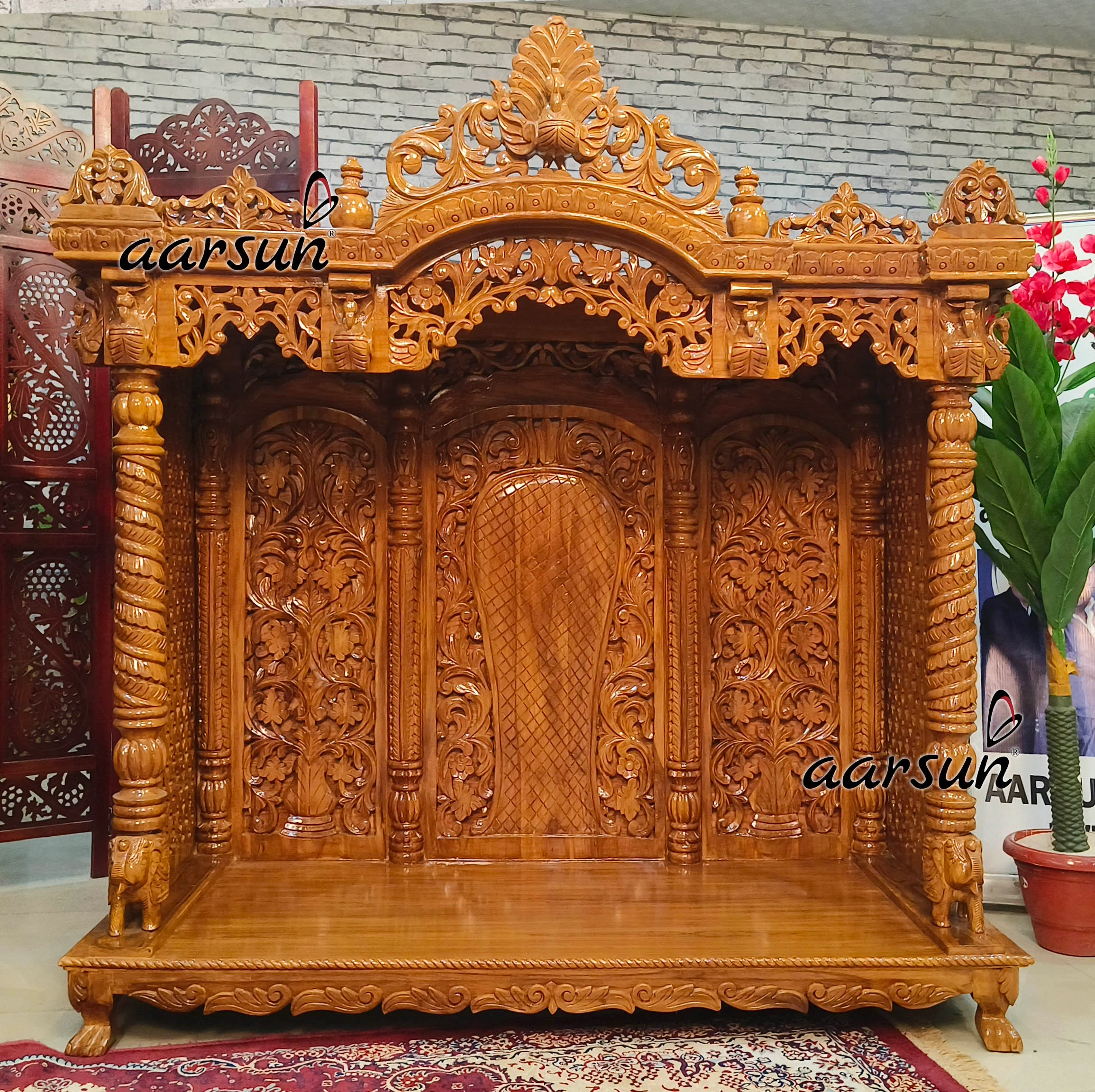 Laddu Gopal ji Mandir Design, Kanha ji Mandir Design for Home View 4