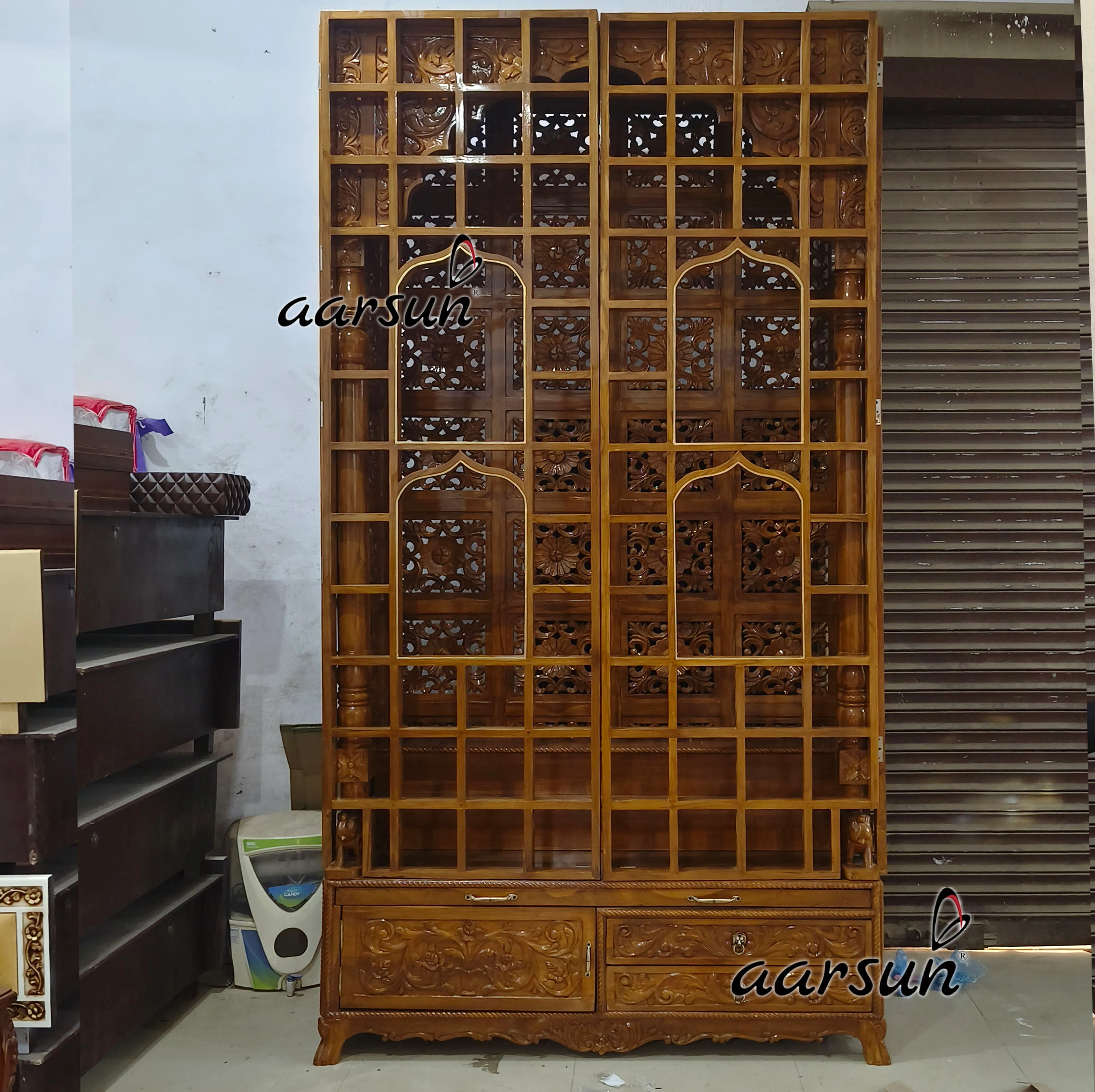 Large Ashram Temple Design View 2