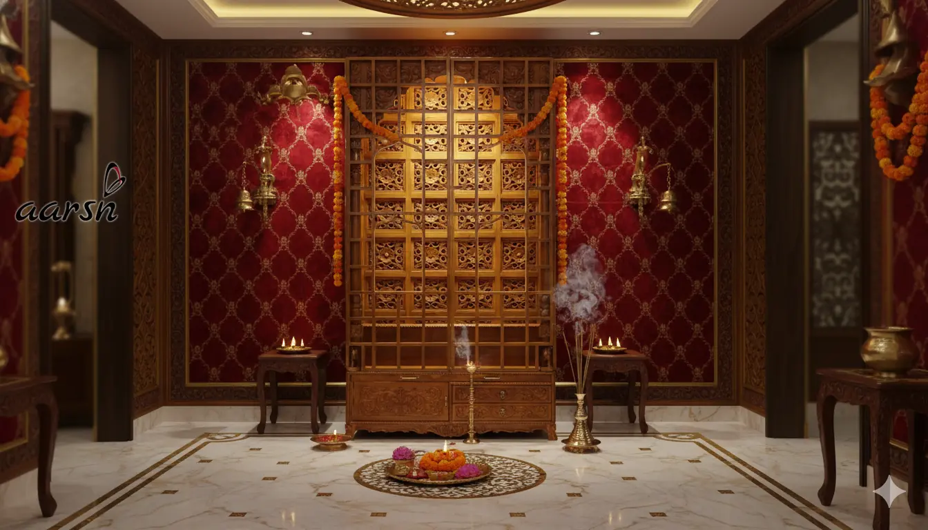 Large Ashram Temple Design