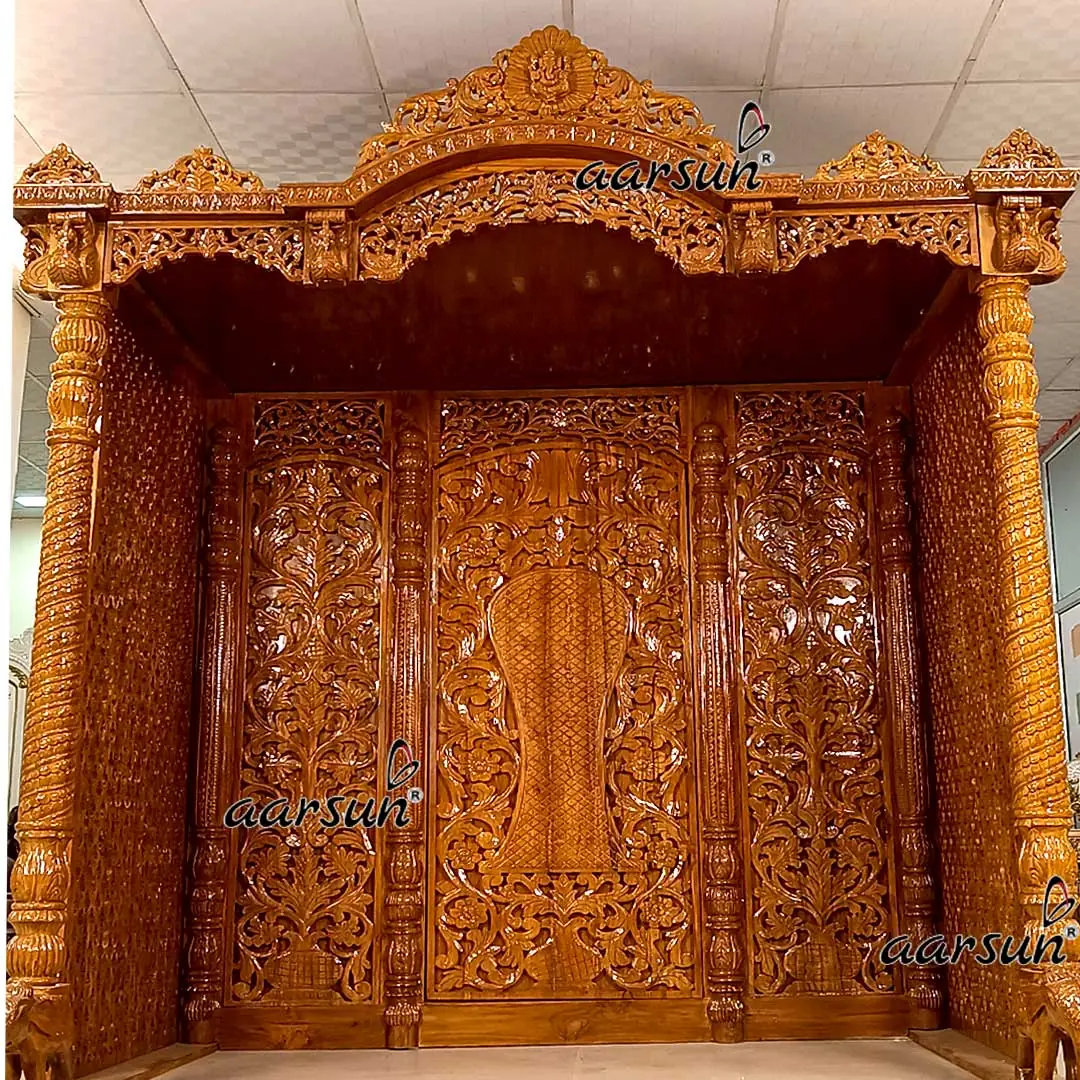 Large Size Pooja Temple YT-745 View 3