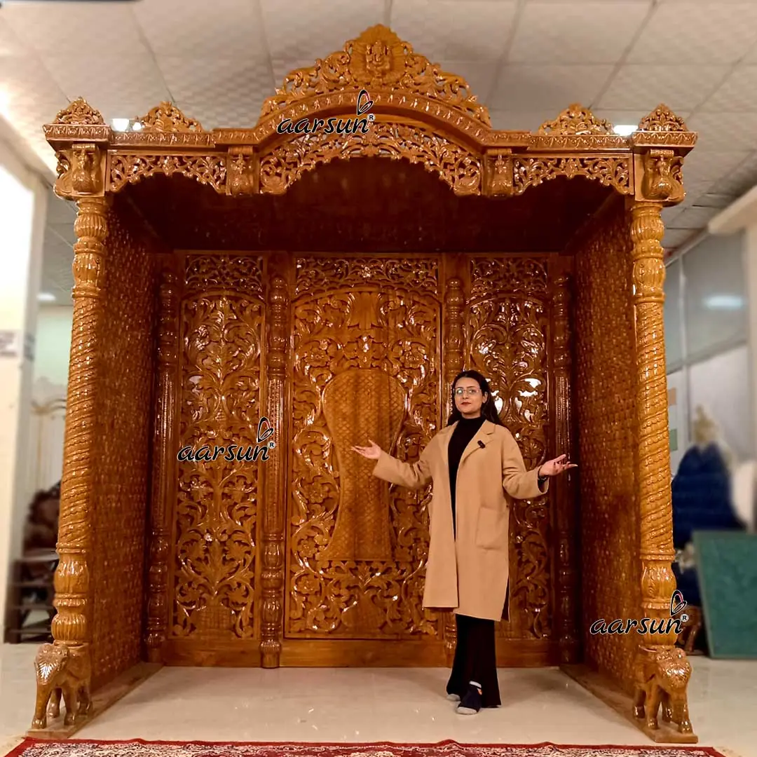 Large Size Pooja Temple YT-745 View 4