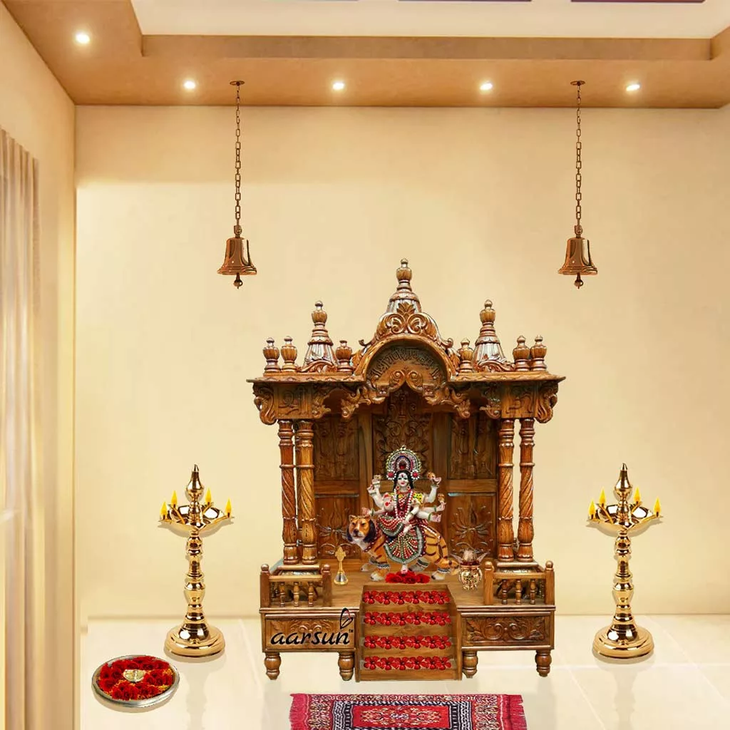 Large Teak Temple for Home MNDR-0010 View 4
