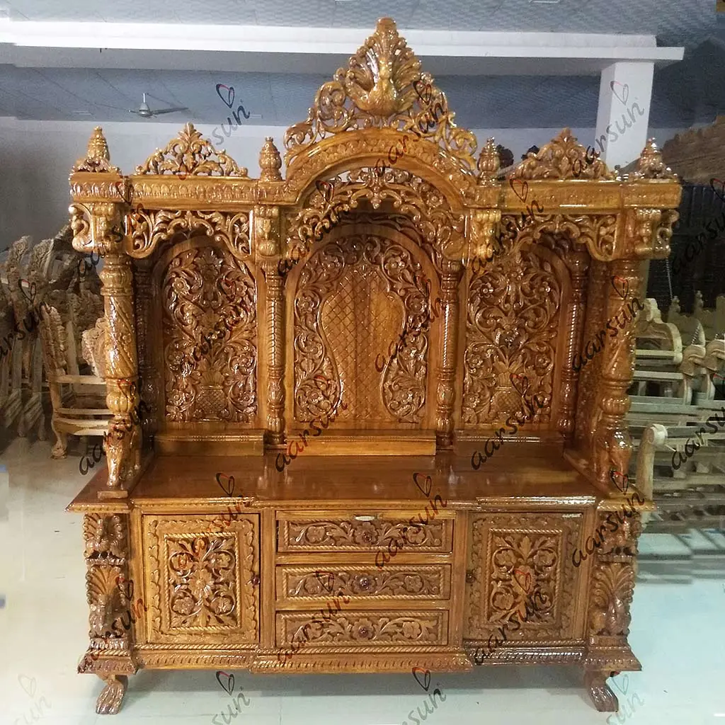Pooja Cabinet - Vastu Compliant Temple YT-145 View 5