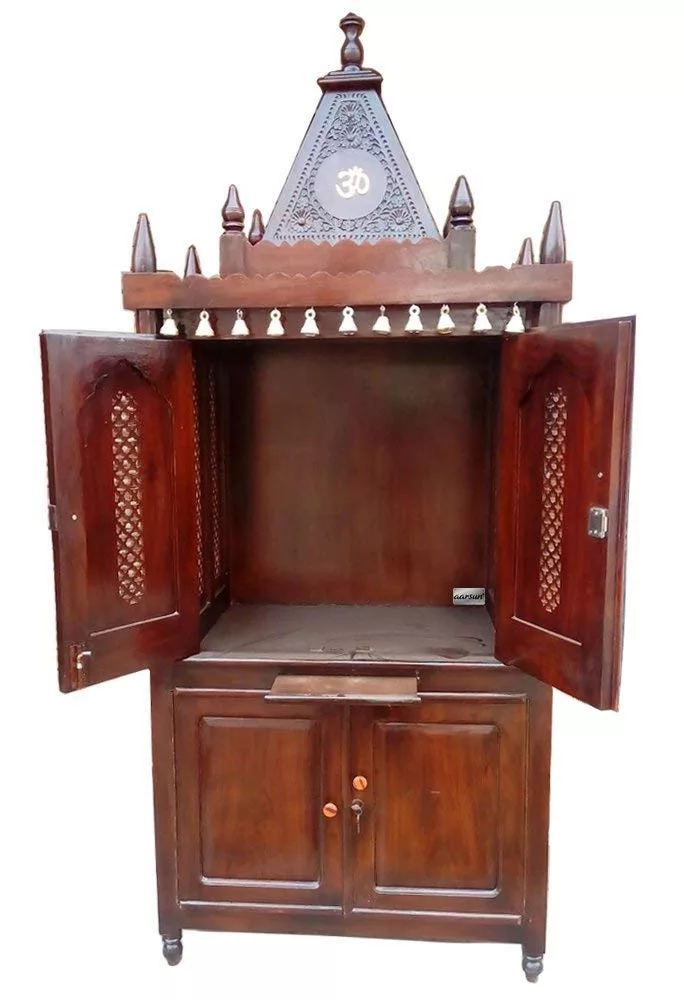 Sheesham Wood Mandir Prayer Unit MNDR-0058 View 2