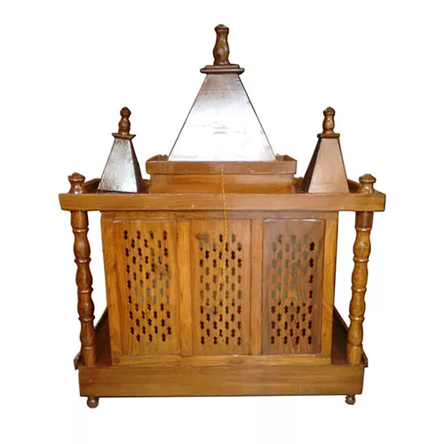 Sheesham Wooden Temple / Mandir MNDR-1530 View 4