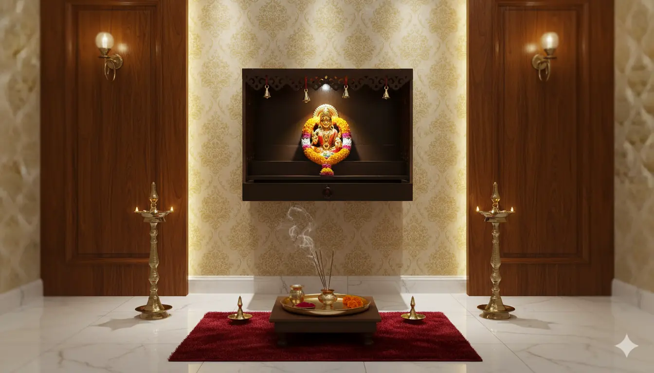 Small Folding Temple MANDIR MDF-0901