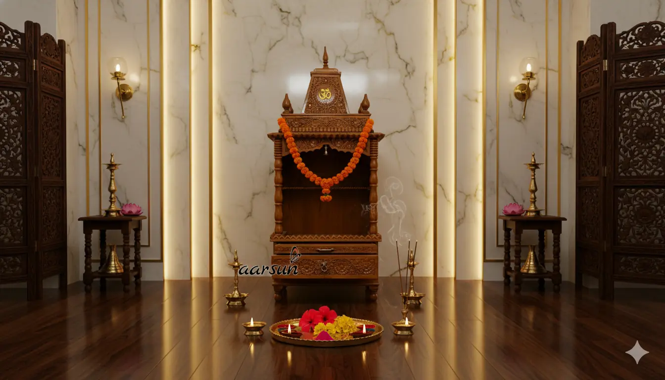 Small Hand Carved Temple