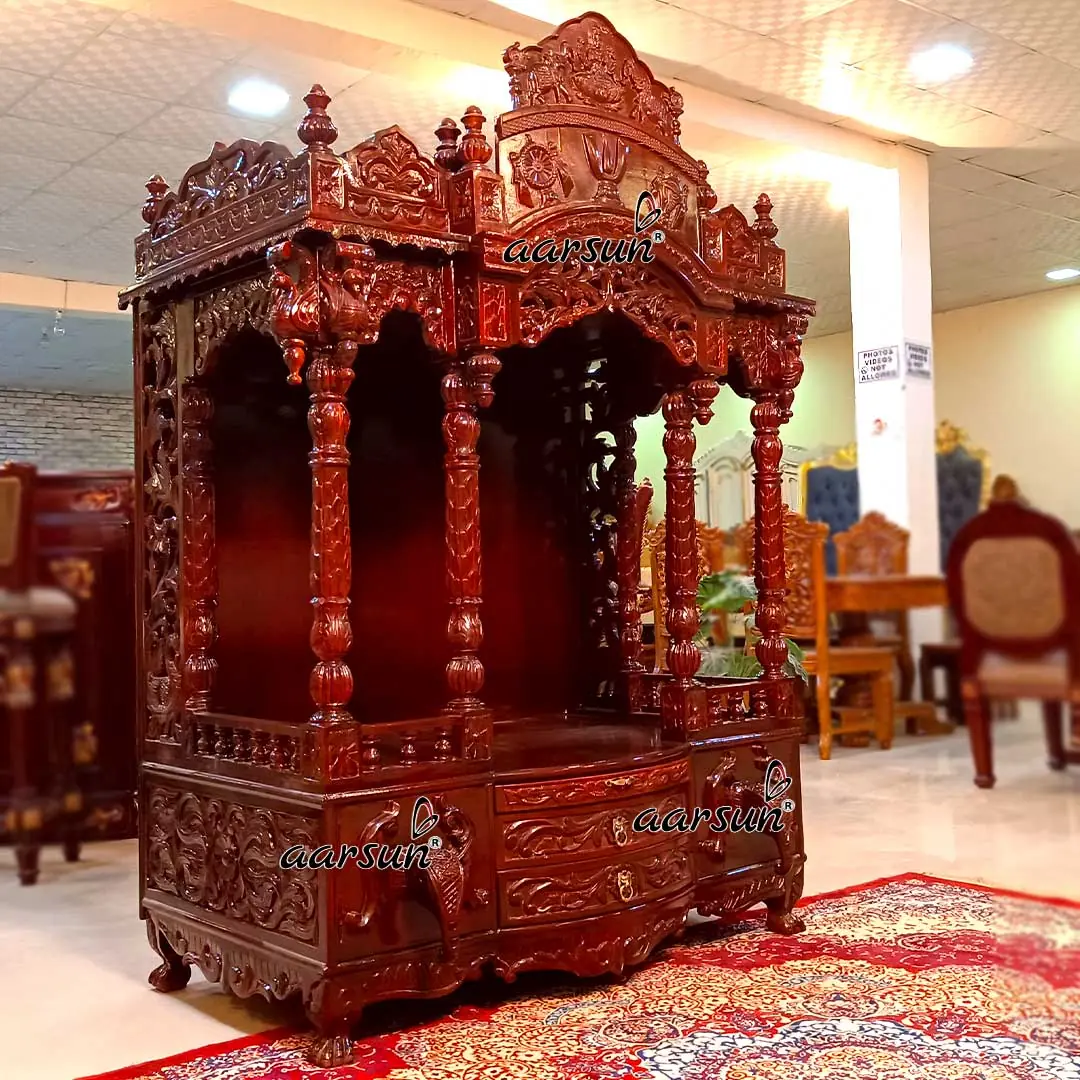 Solid Wood Home Temple YT-771 View 4