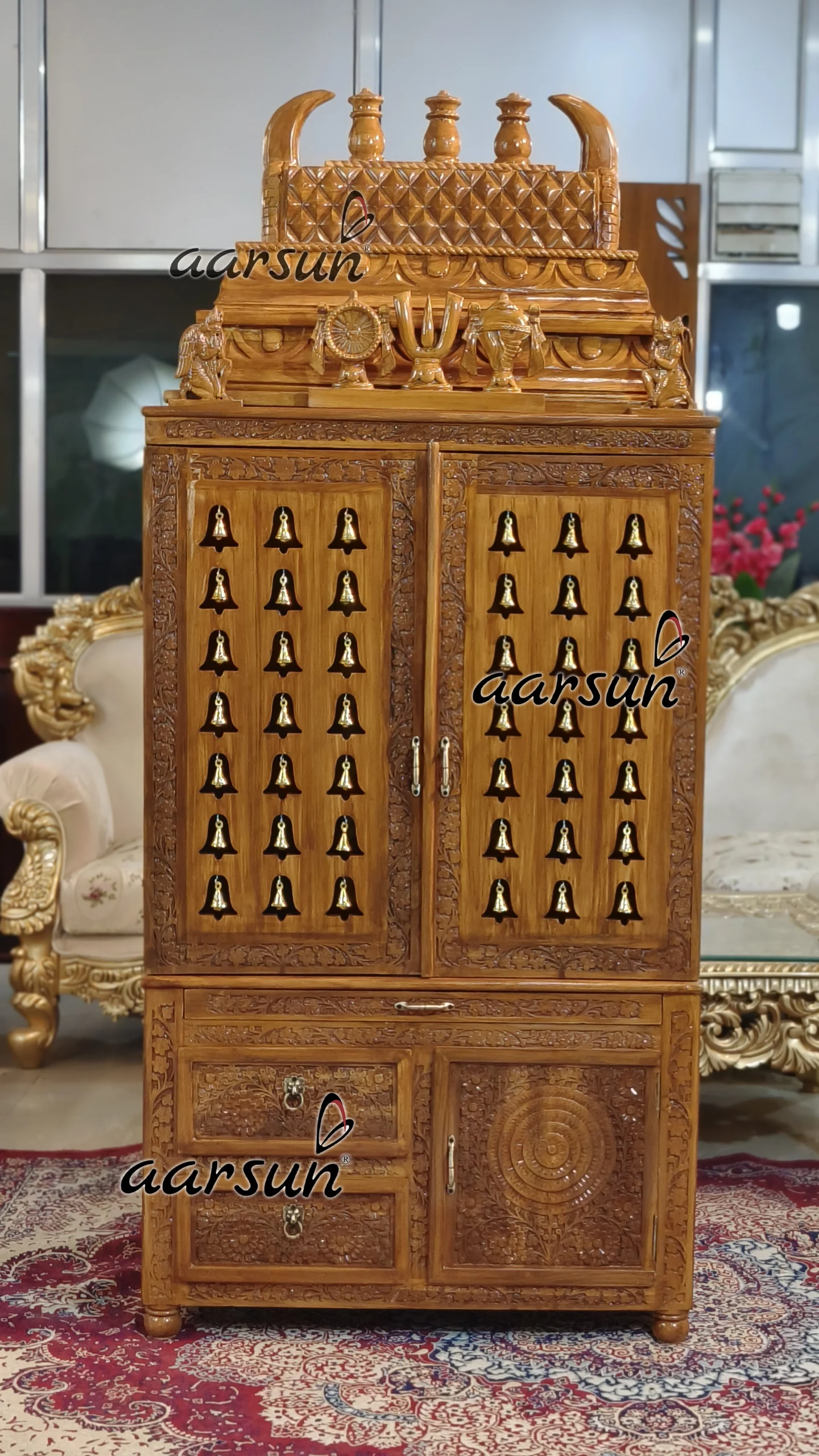 South Indian Style Temple For Home View 3