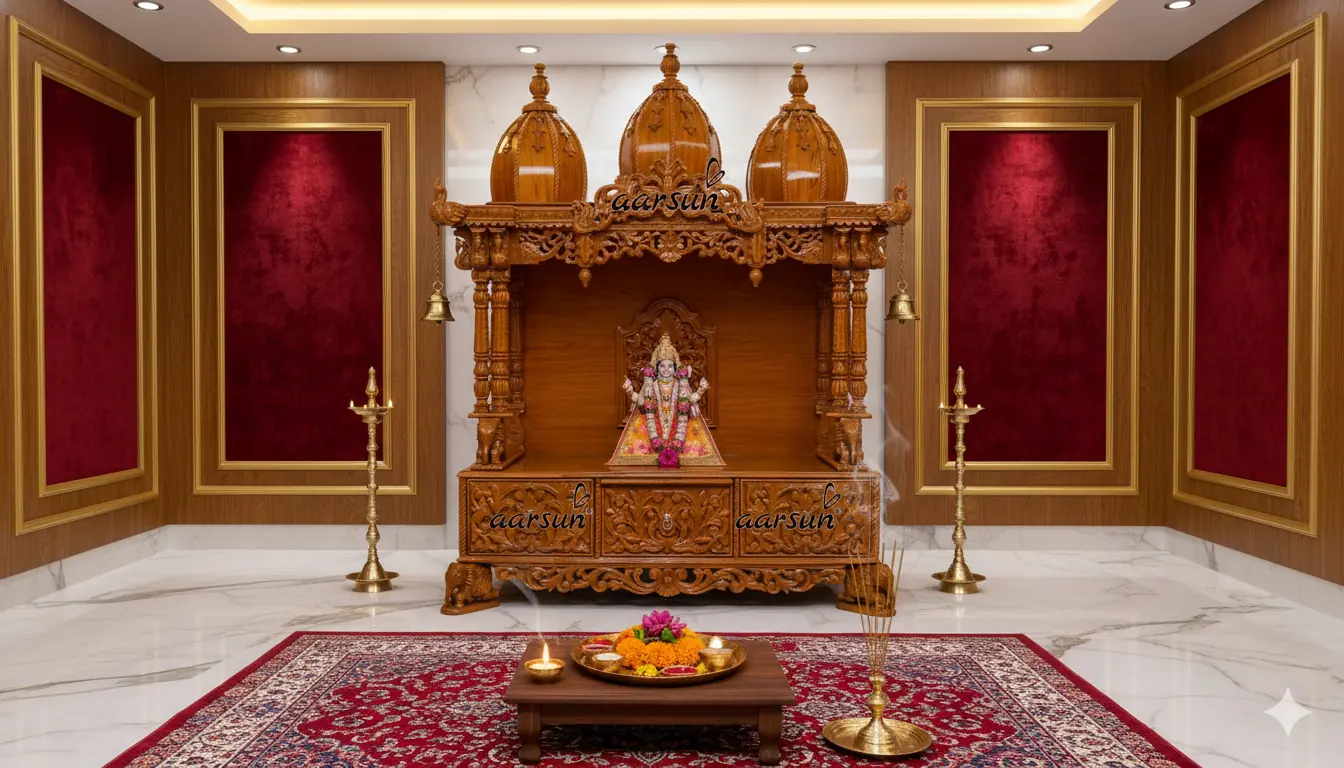 Hindu Temple Design for Home Mandir - 783