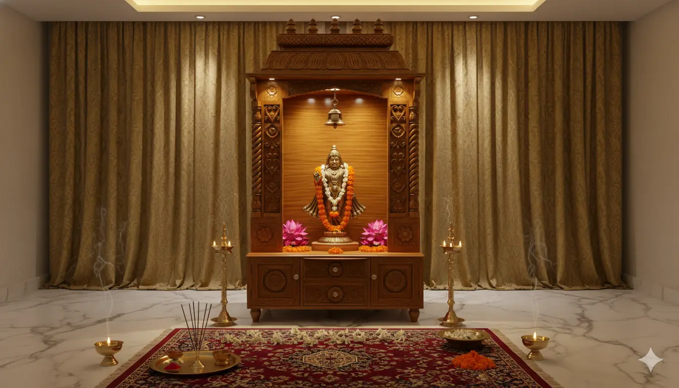 South Indian Temple - Mantap for Home
