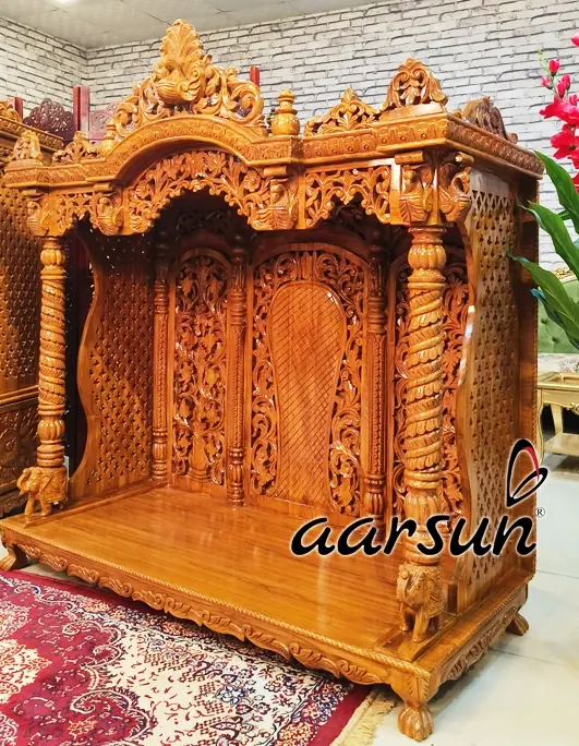 Top designer wooden temple for home YT816 View 2