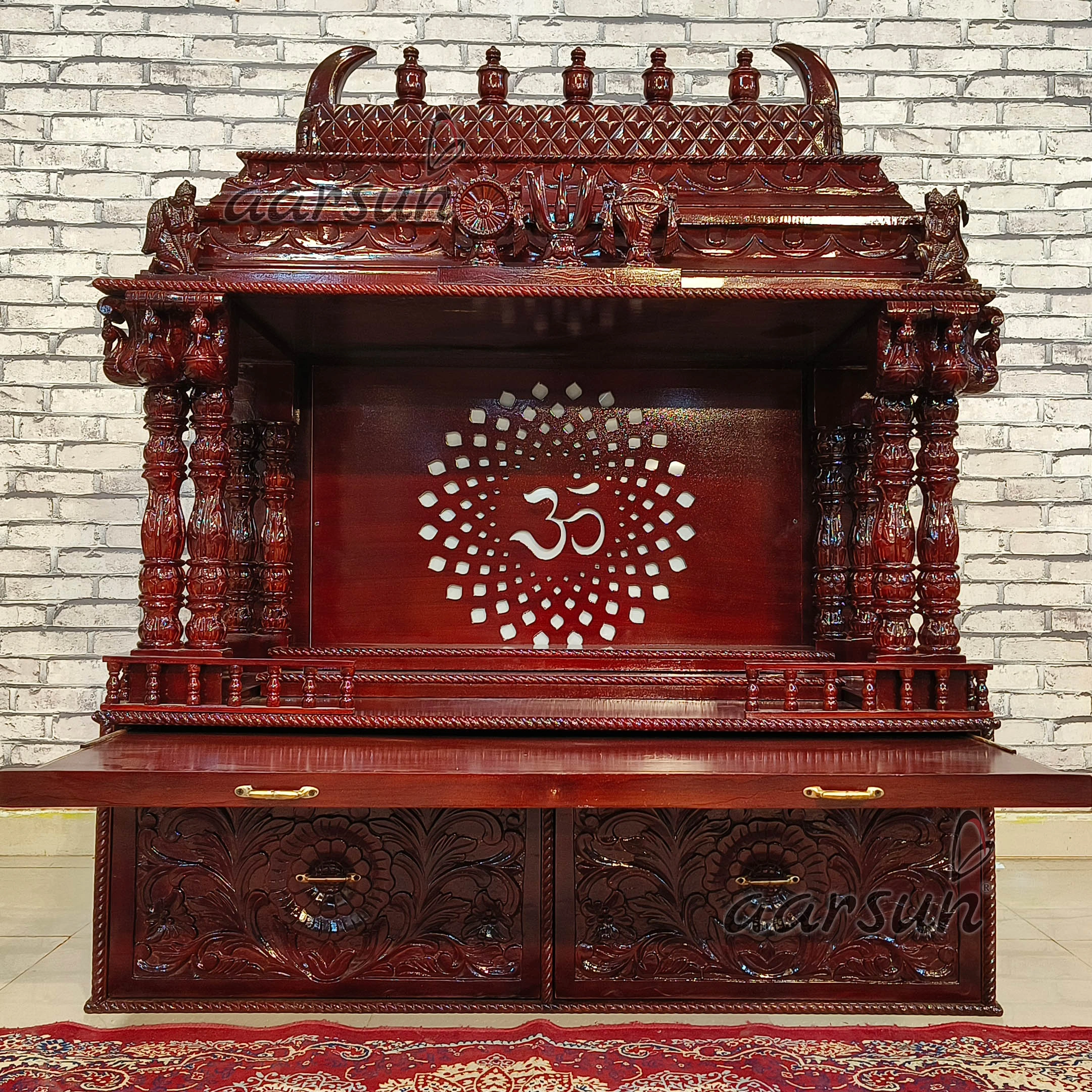 Traditional South Style Gopuram Temple With LED Light View 5