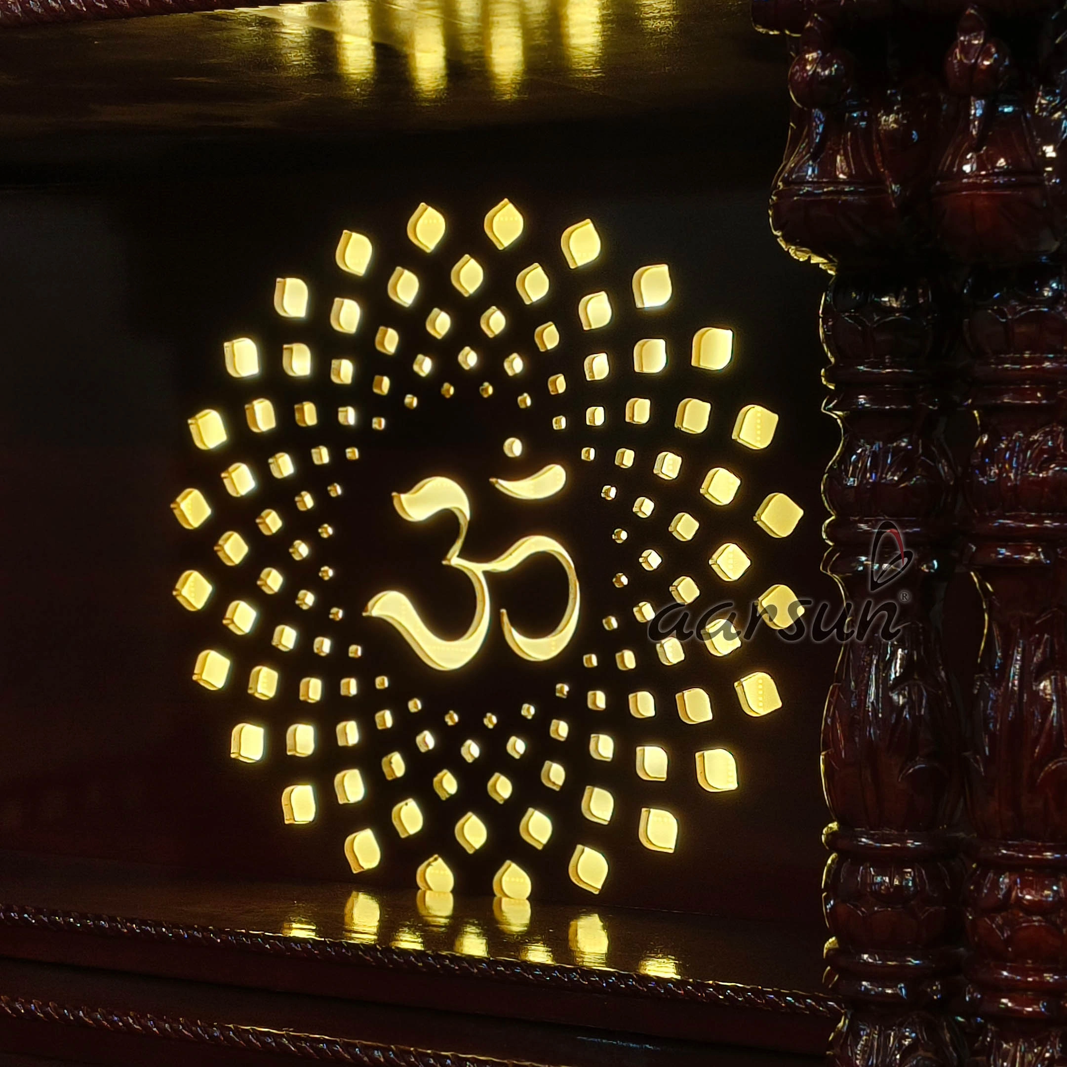 Traditional South Style Gopuram Temple With LED Light View 7