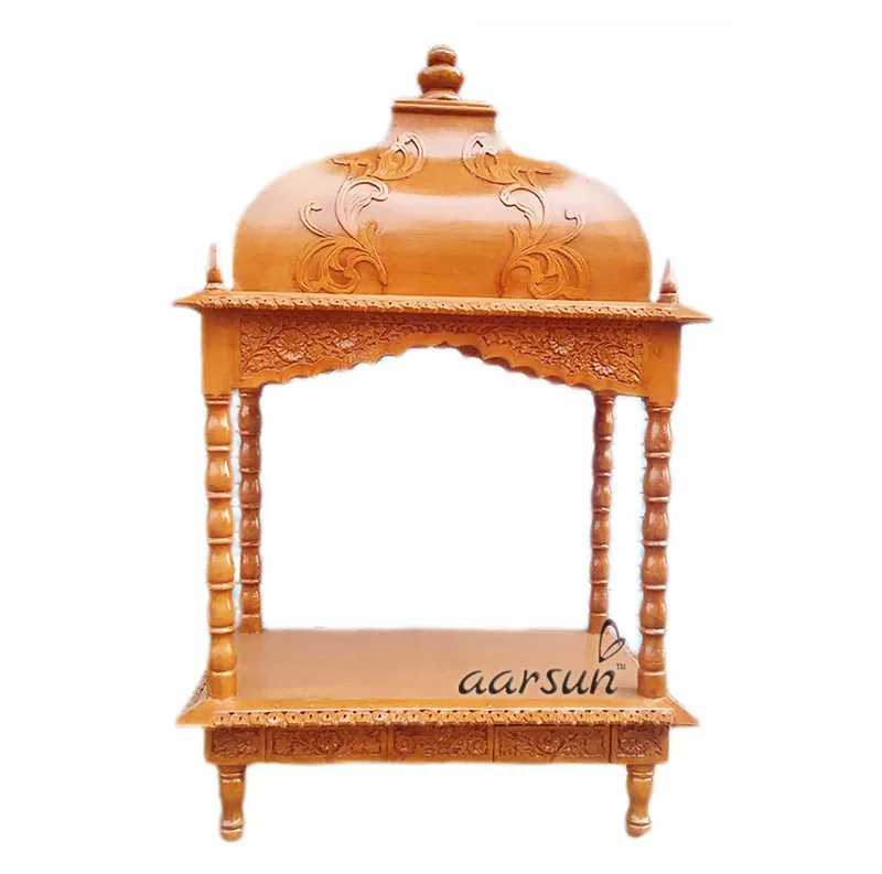 Wooden Palki Sahib in Teak Wood YT-159 View 2