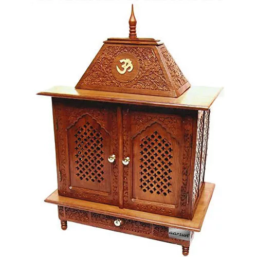Wooden Temple for Pooja Room MNDR-0086 View 2