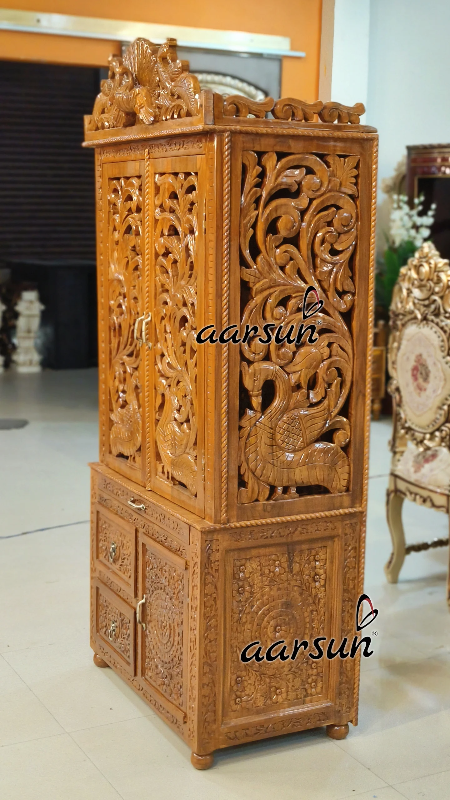 Wooden Temple For Your Home View 4