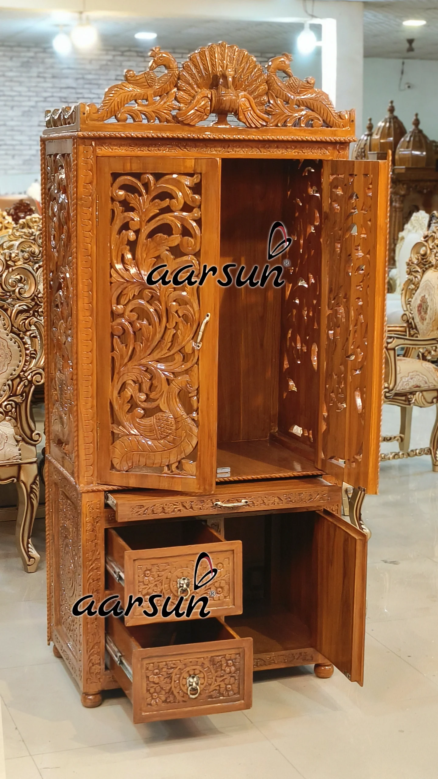 Wooden Temple For Your Home View 5