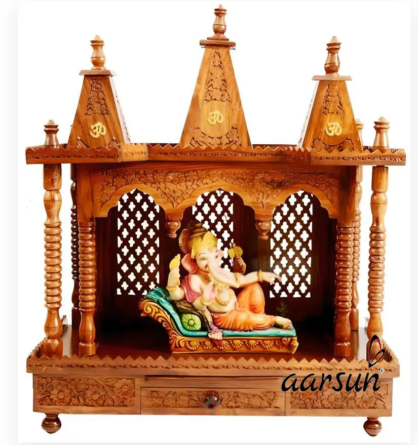 Sheesham wood Temple top design - 175 View 7
