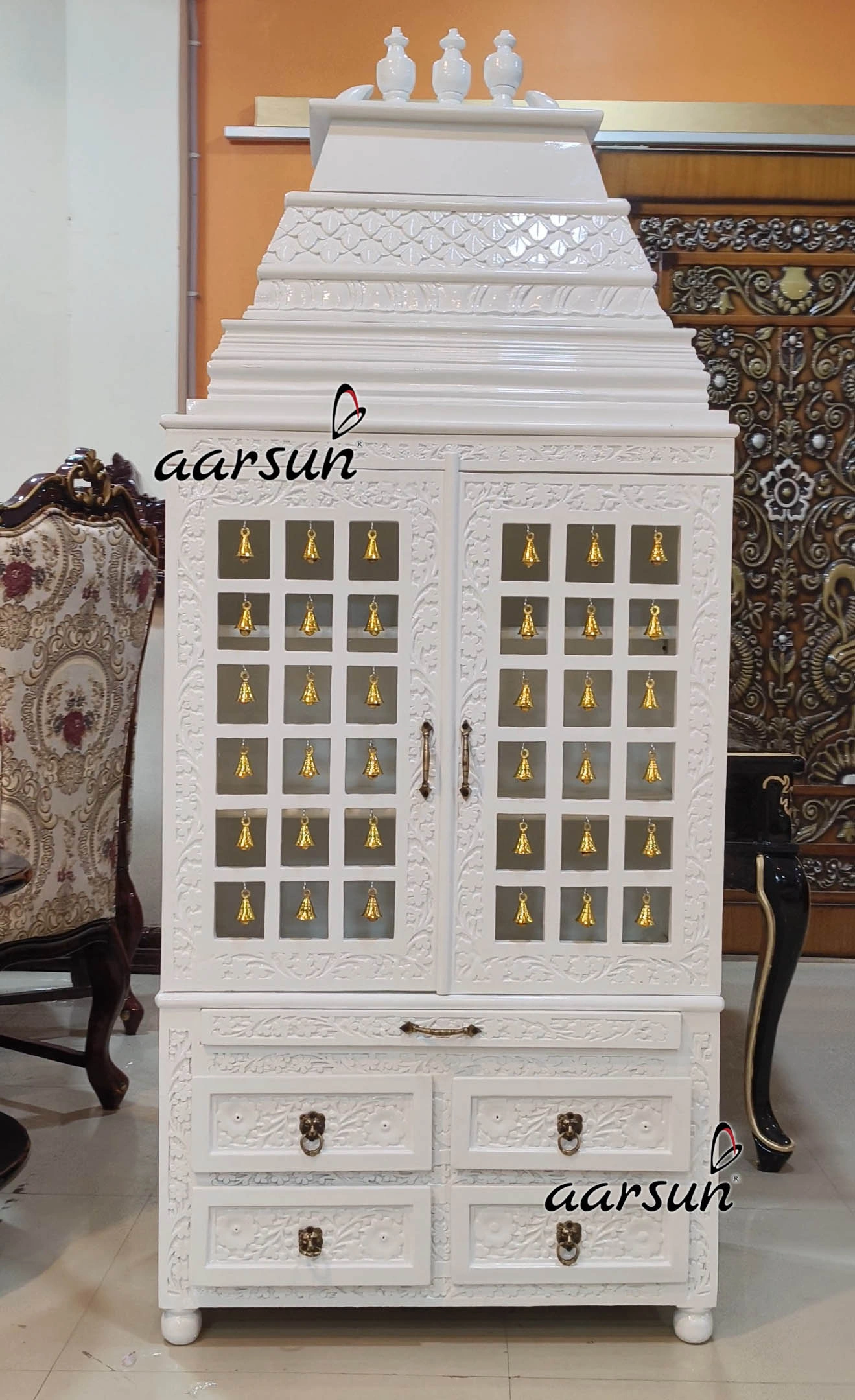 Wooden temple in Venkateswara South Indian temple design View 5