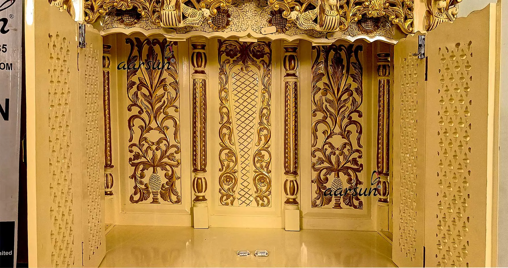 Wooden Temple with Double Door YT-677 View 8